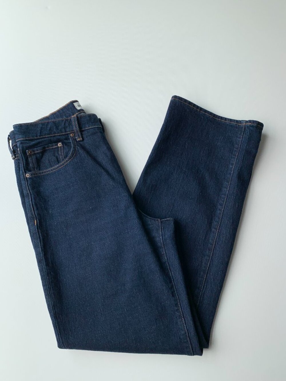 DENIM FORUM HIGH RISE WIDE LEG JEAN WOMEN'S SIZE 29 INDIGO BLUE - Picture 12 of 12